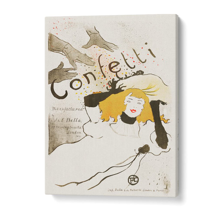 CONFETTI (1894) , VINTAGE PAINTINGS