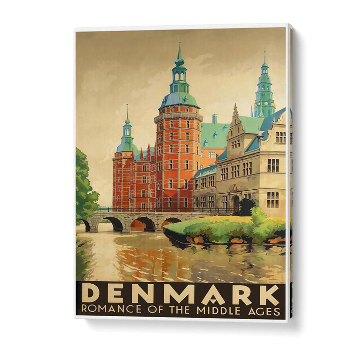 DENMARK I, VINTAGE TRAVEL POSTERS showcase stunning architecture and charm, perfect for transforming your living space.