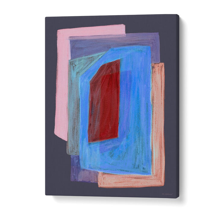 CHALKS AND SHAPES II , GEOMETRIC ART PRINTS