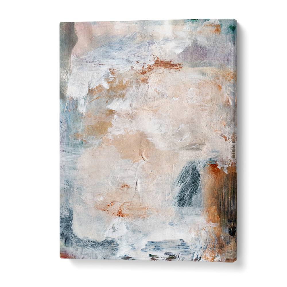 Stunning ADJUSTMENT, ABSTRACT PAINTINGS featuring soft colors and textured layers, perfect for modern decor.