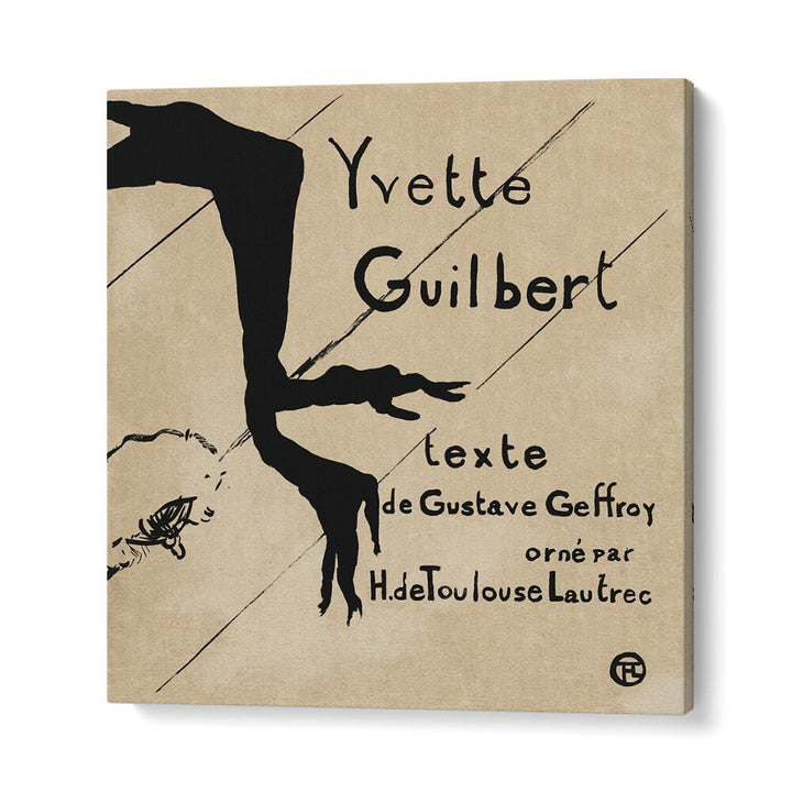 YVETTE GUILBERT (1894)  , VINTAGE PAINTINGS