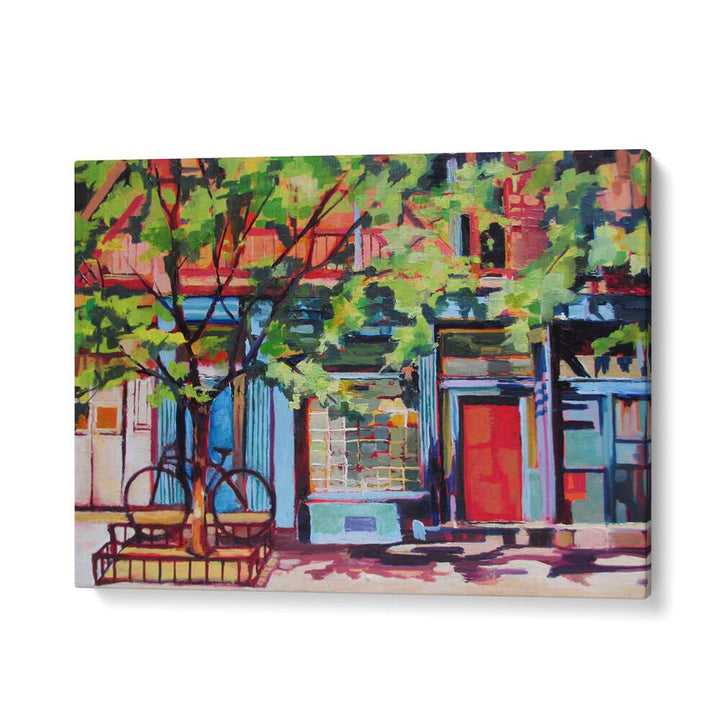 WEST VILLAGE , LANDSCAPE PAINTINGS