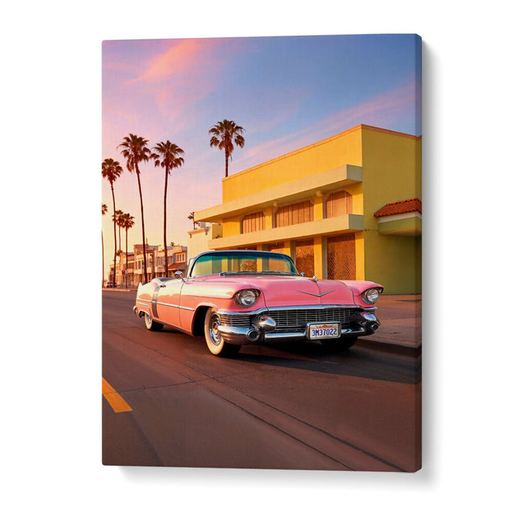 L.A PINK CADILLAC , CAR POSTERS