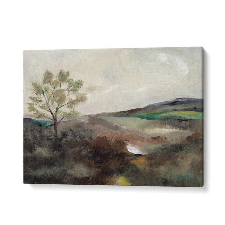 SUMMER EVENING , LANDSCAPE PAINTINGS