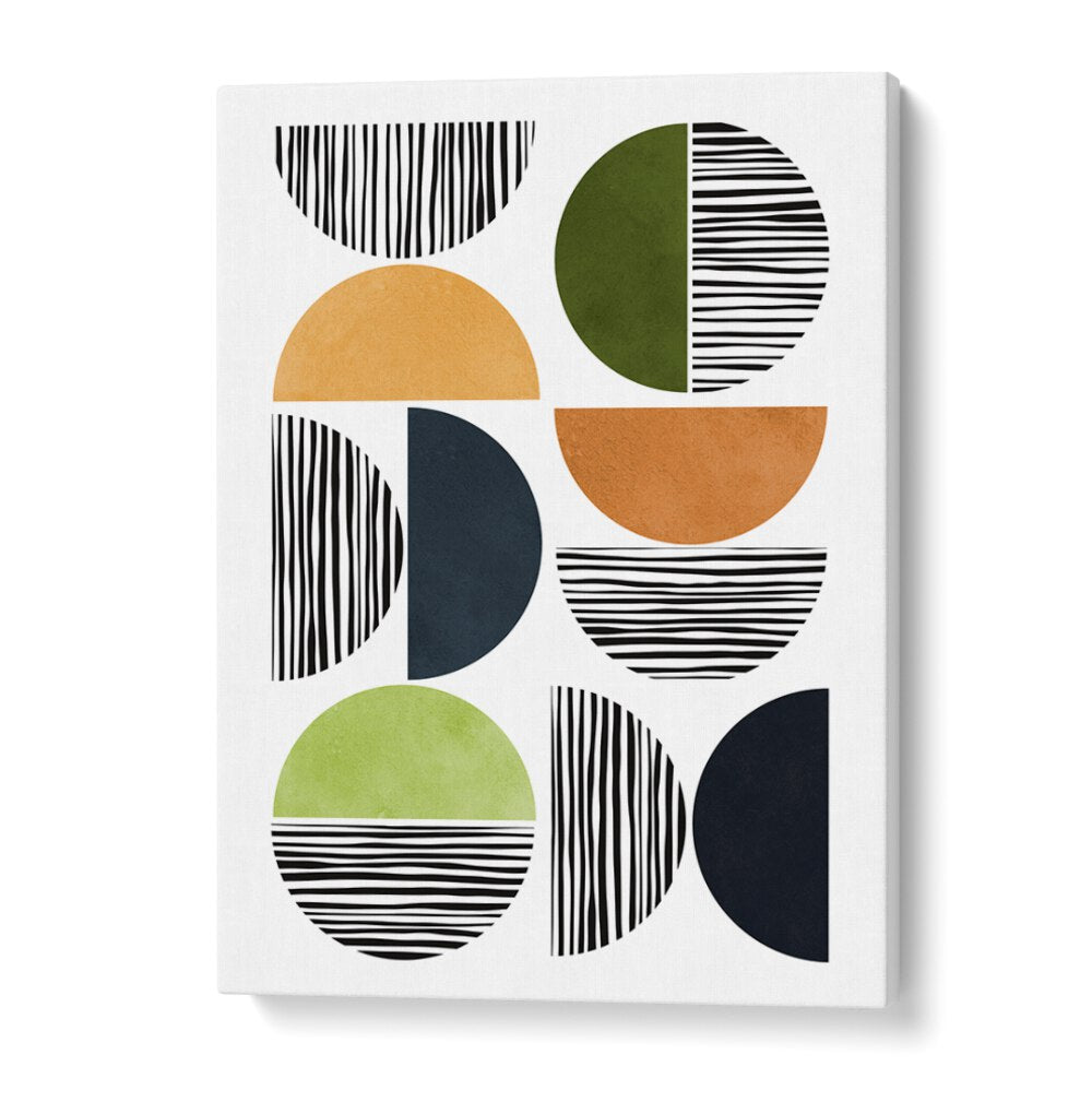 Bright and bold LINES AND CIRCLES, GEOMETRIC ART PRINTS bring modern flair to any contemporary space.