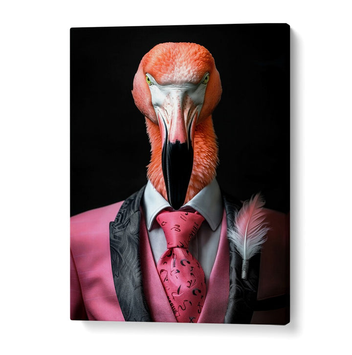 WILD SUITS - FLAMINGO , ANIMAL PAINTINGS