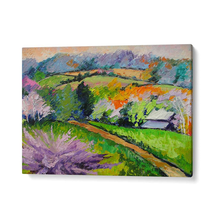 COVERBRIDGE ROAD , LANDSCAPE PAINTINGS