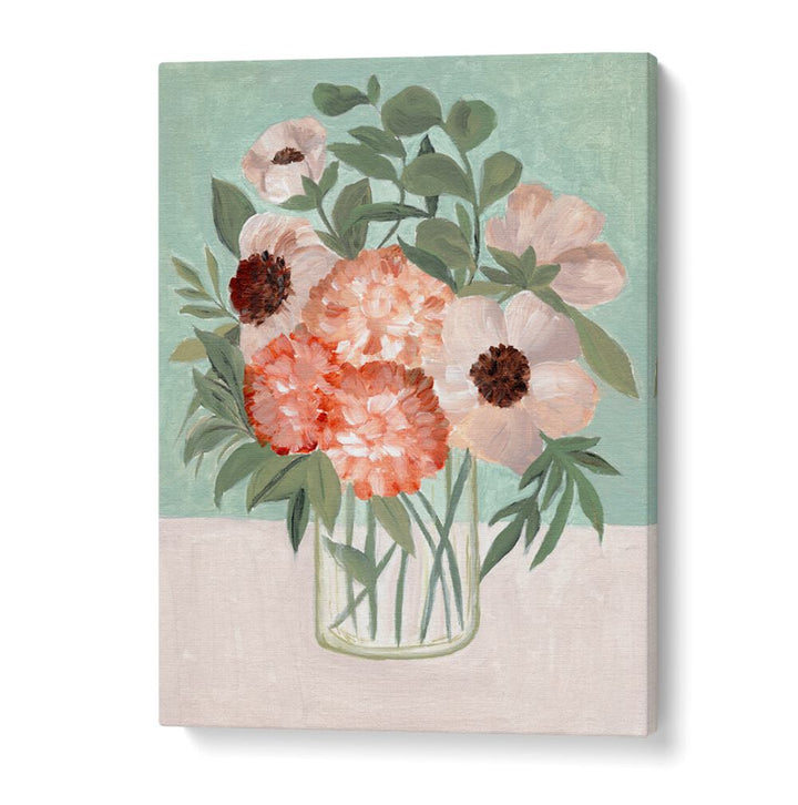 GARDEN BEAUTIES , FLORAL FLOWER PAINTINGS