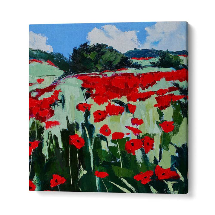 POPPIES , LANDSCAPE PAINTINGS