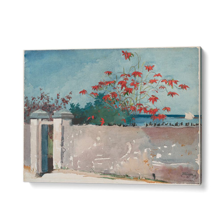 A WALL, NASSAU , VINTAGE PAINTINGS