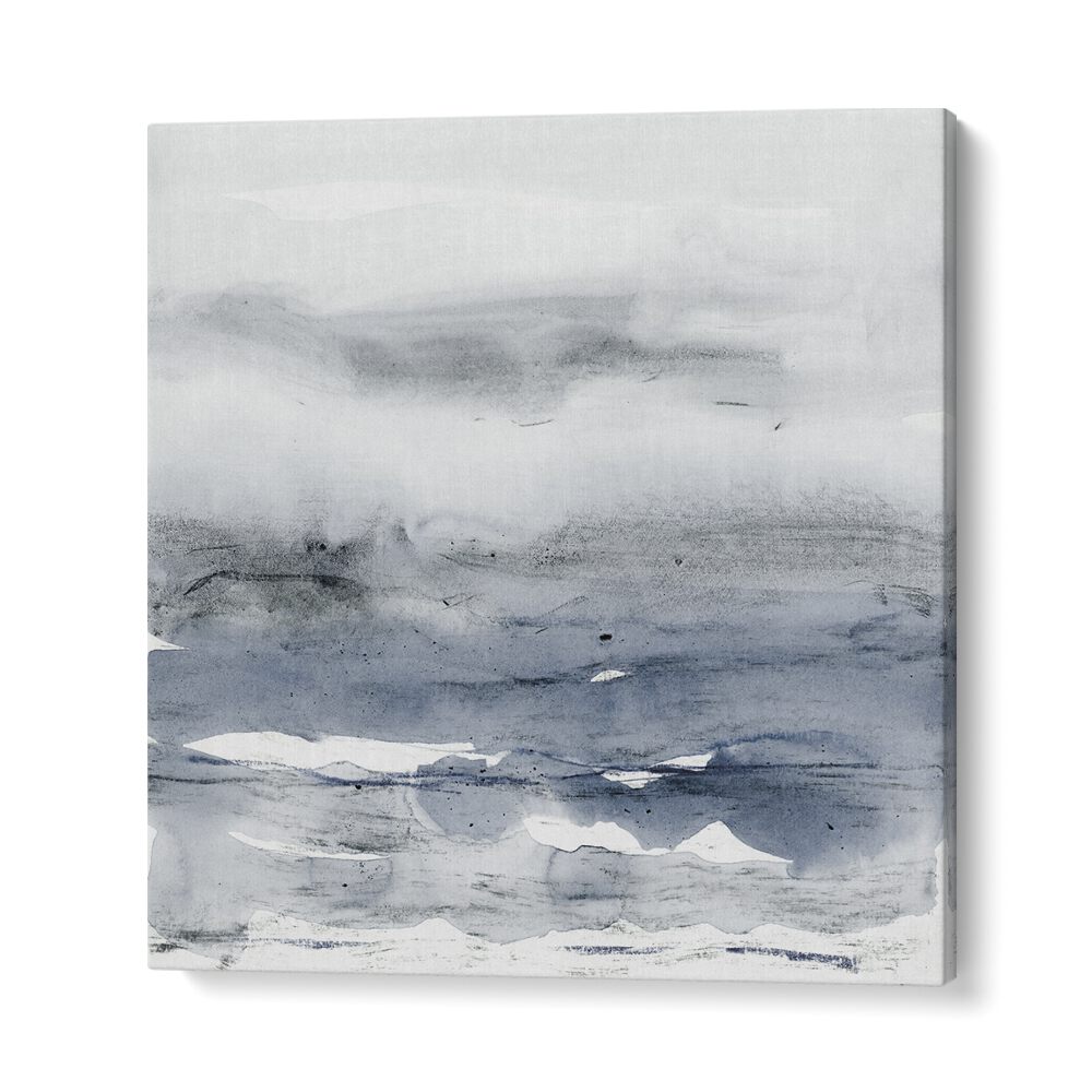 Misty minimal landscape, abstract paintings evoke tranquility, perfect for serene home decor. Transform your space beautifully.