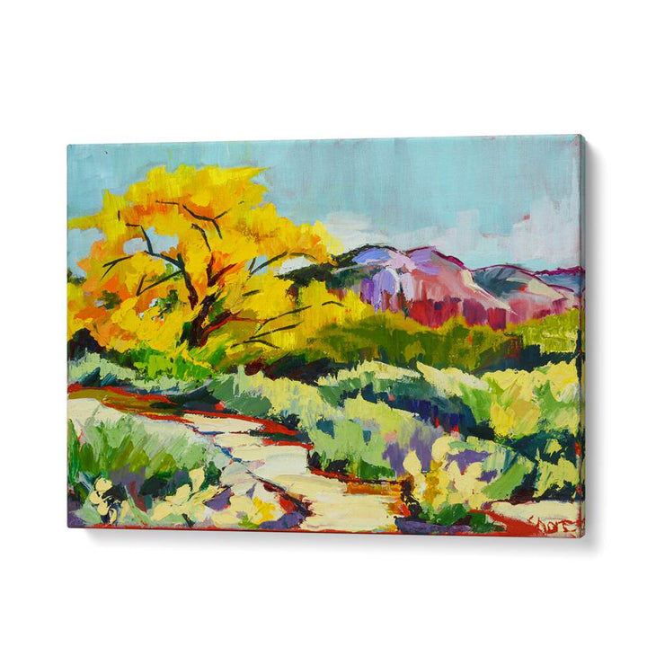 GHOST RANCH TRAIL , LANDSCAPE PAINTINGS