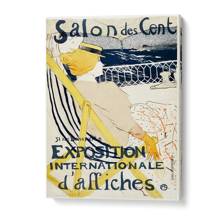 SALON DES CENT POSTER (1896)  , VINTAGE PAINTINGS