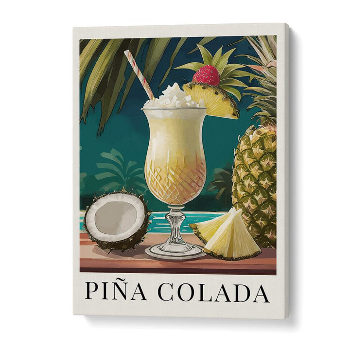 PINA COLADA BY ANDREAS MAGNUSSON, BAR POSTERS , BAR ART PRINTS