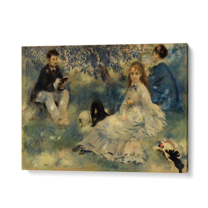 HENRIOT FAMILY : LA FAMILLE HENRIOT (1875) , VINTAGE PAINTINGS