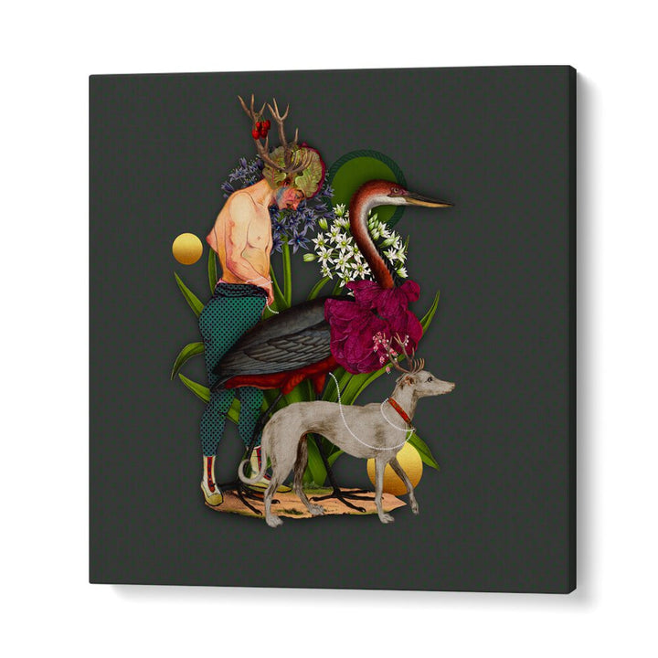 Vibrant ENCHANTED FOREST VIII, ANIMAL PAINTINGS brings magic to your home with whimsical forest art.