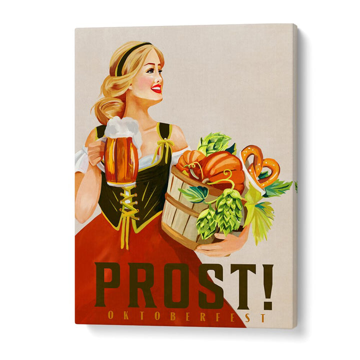 PROST OKTOBERFEST BY THE WHISKEY GINGER , BAR POSTERS , BAR ART PRINTS