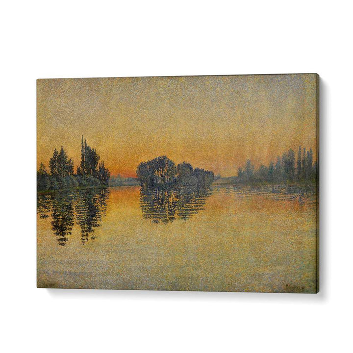 SUNSET (1889)  , VINTAGE PAINTINGS