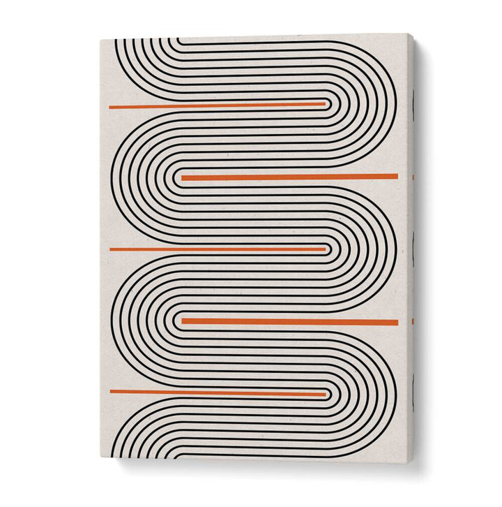 Stylish MODERN BALANCE NO.7, GEOMETRIC ART PRINTS featuring abstract lines and vibrant colors for contemporary decor.