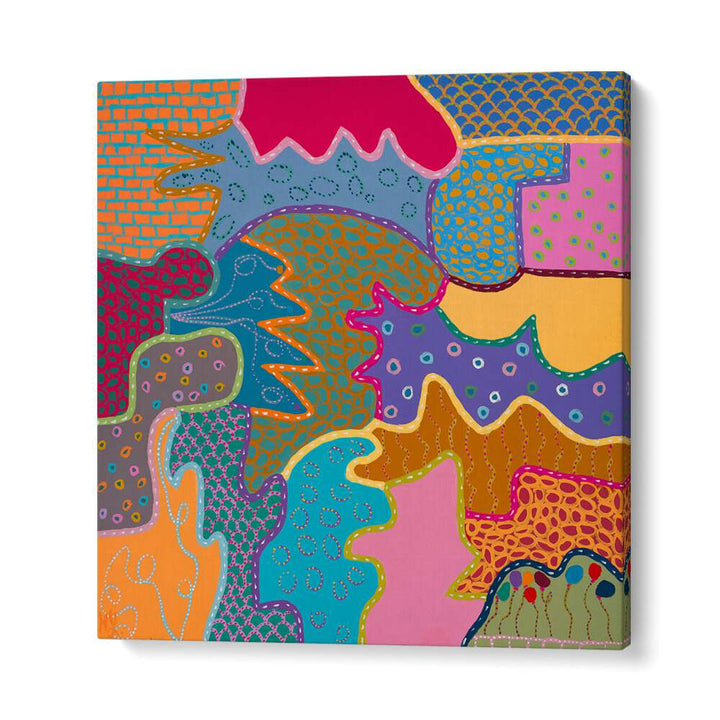 COLOUR WARMS THE SOUL II , PATTERN ART PRINTS