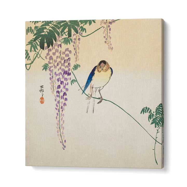 WISTERIA AND SWALLOW (CA. 1900) , JAPANESE PAINTINGS , JAPANESE ART PRINTS