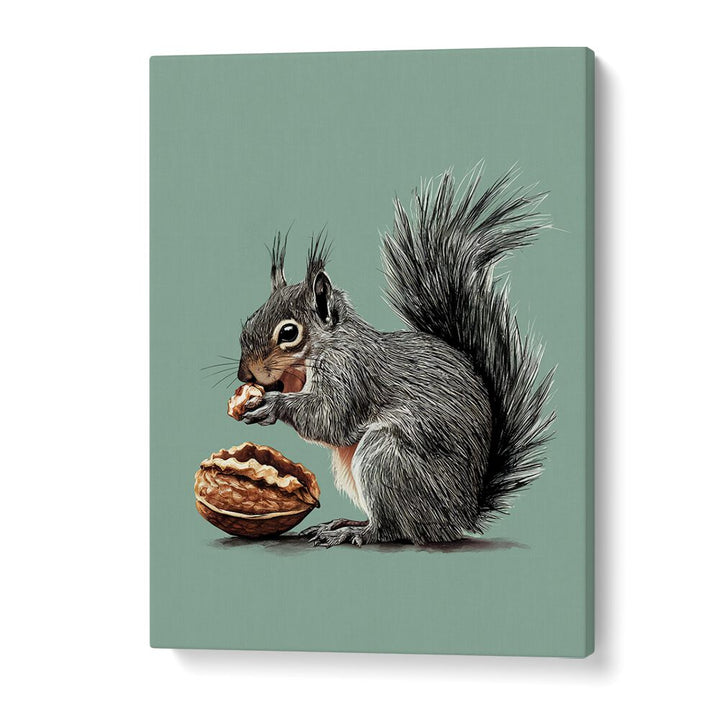 THE SQUIRREL AND THE WALNUT BY ANDREAS MAGNUSSON, KIDS ROOM PAINTINGS