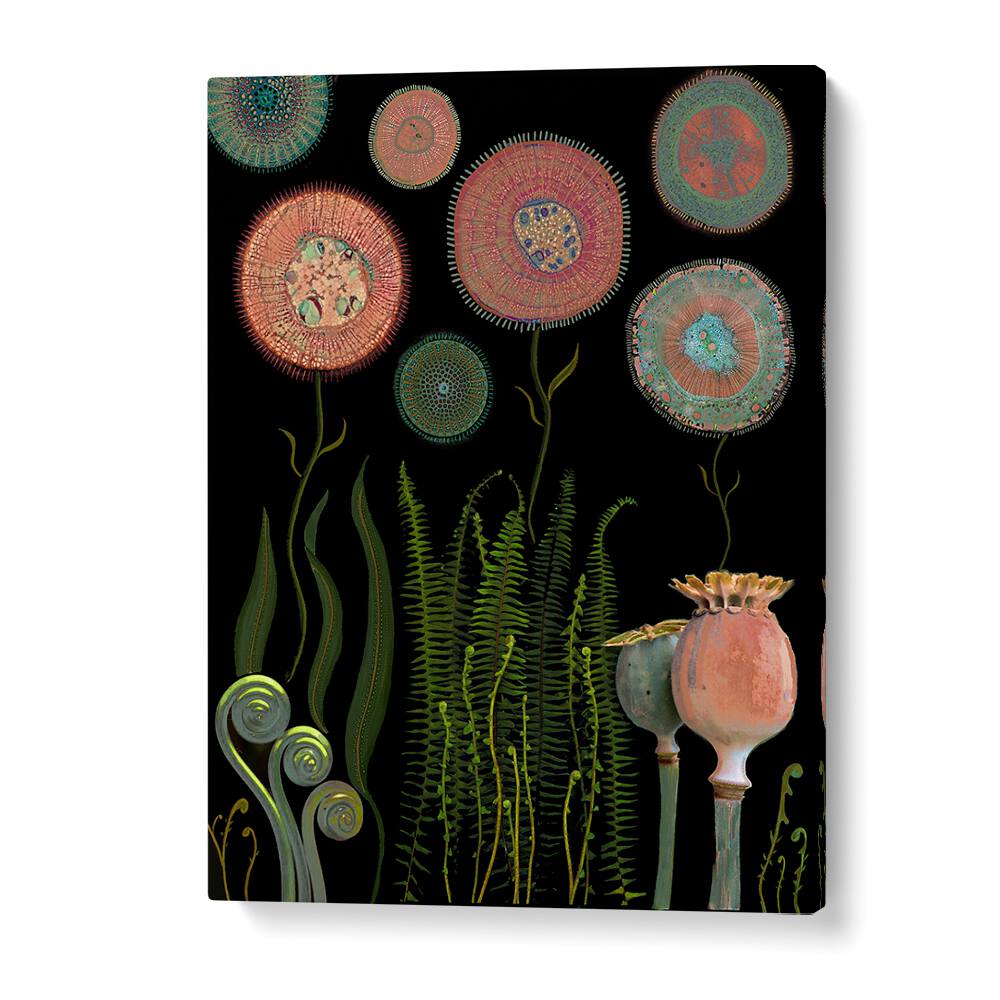 Bright and vibrant POPPY GARDEN, FLORAL FLOWER PAINTINGS showcasing unique floral designs for any home decor.