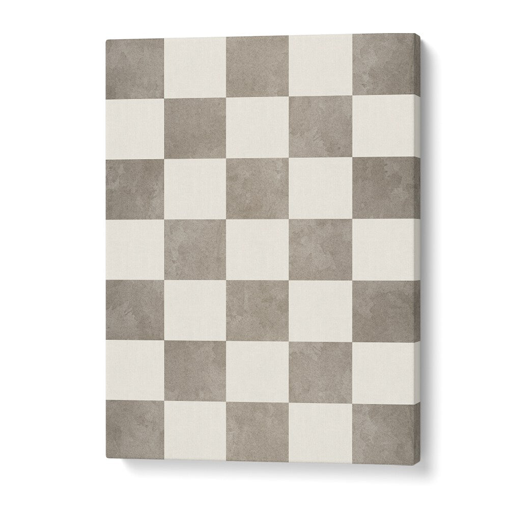 Stunning GEOMETRIC RHYTHM art print features a unique blend of shapes, perfect for modern decor in any space.