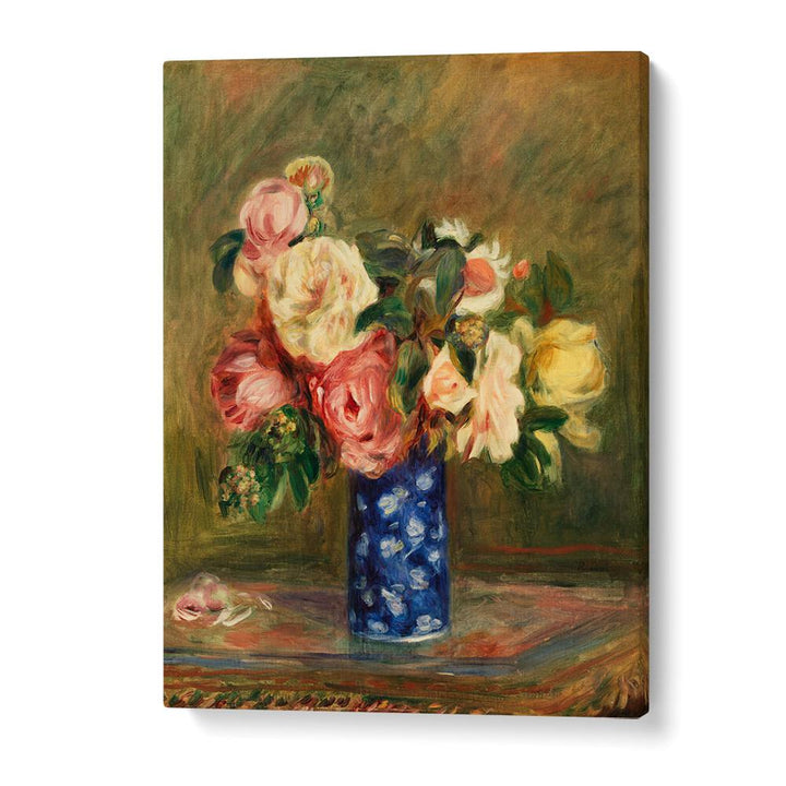 BOUQUET OF ROSES : LE BOUQUET DE ROSES (1882) , VINTAGE PAINTINGS