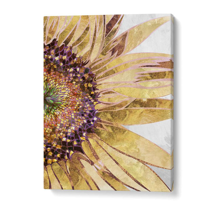 GOLDEN SUNFLOWER BY SARAH MANOVSKI, BOTANICAL ART PRINT