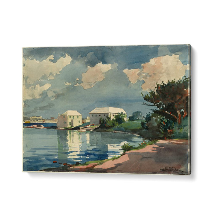 SALT KETTLE, BERMUDA (1899),  VINTAGE PAINTINGS