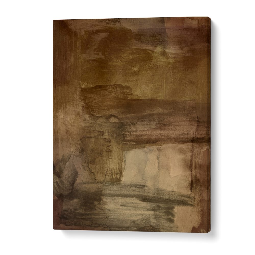 Rich, textured hues in YESTERDAYS WISHES II, ABSTRACT PAINTINGS create a captivating focal point for any space.