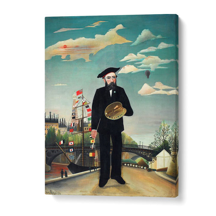 MYSELF  PORTRAIT LANDSCAPE (1890) , VINTAGE PAINTINGS