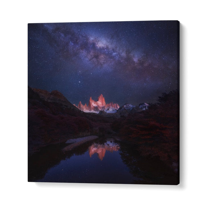 PATAGONIA AUTUMN NIGHT , LANDSCAPE PHOTO PRINTS