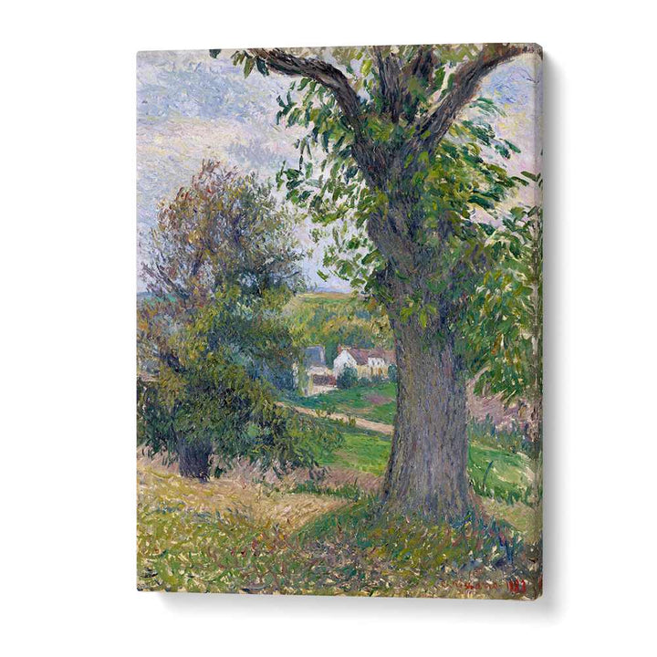 CHESTNUT TREES IN OSNY (1883)  , VINTAGE PAINTINGS