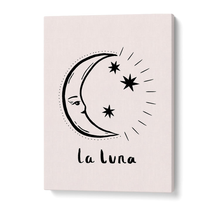 LA LUNA BY DUCHESS PLUM , LINE ART PRINTINGS , LINE ART PRINTS