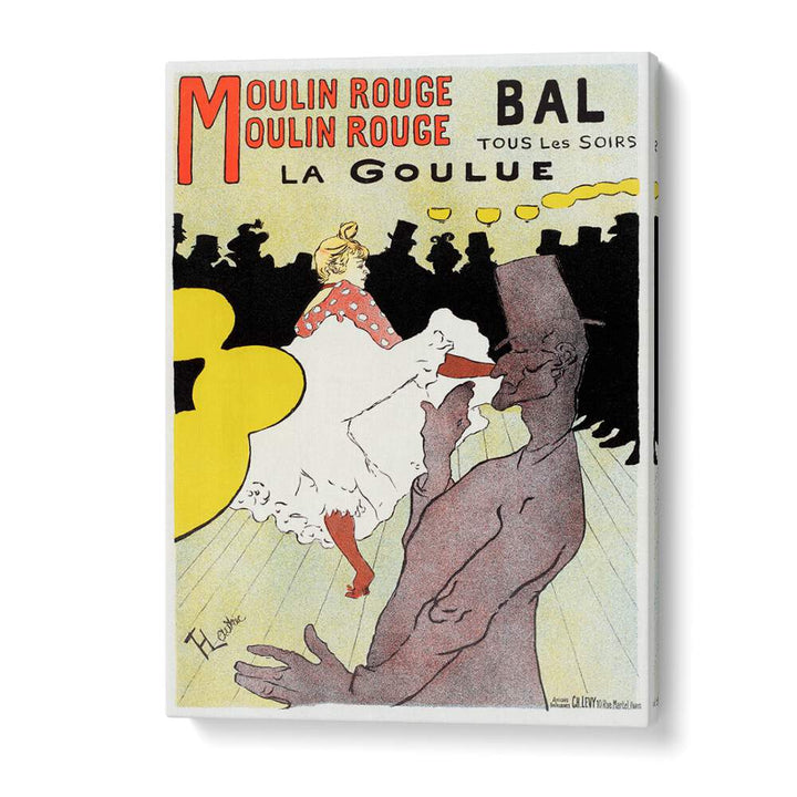 AFFICHE POUR LE MOULIN ROUGE LA GOULUE (1898)  , VINTAGE PAINTINGS