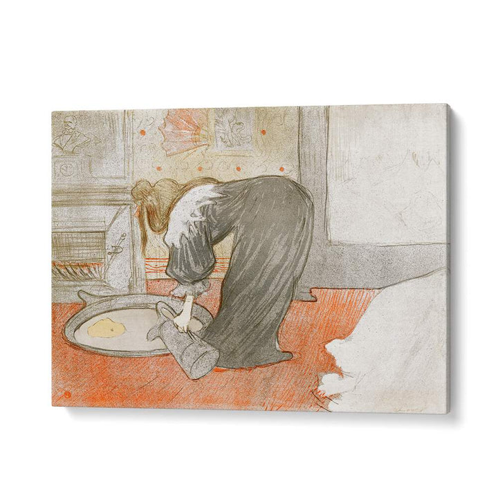 FEMME AU TUB (1896)  , VINTAGE PAINTINGS