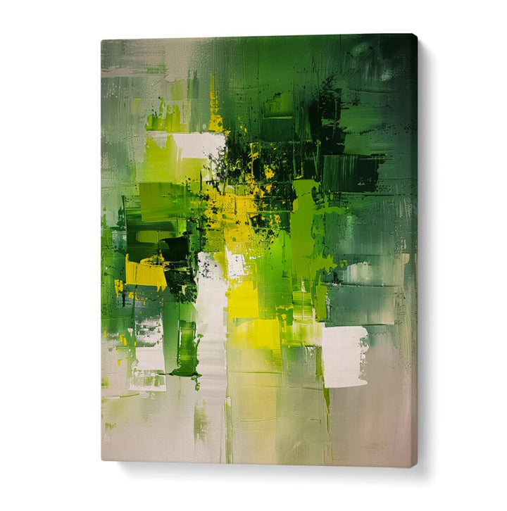 CONTEMPORART - MATCHA II , ABSTRACT PAINTINGS