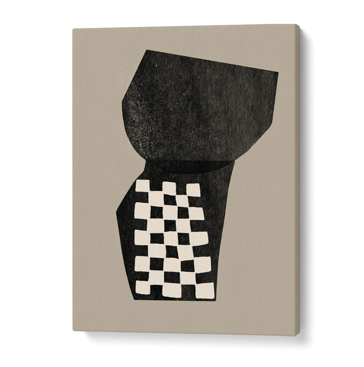 Stylish MODERN BLOCK SHAPES II, ABSTRACT PAINTINGS featuring bold geometric design, perfect for modern decor.