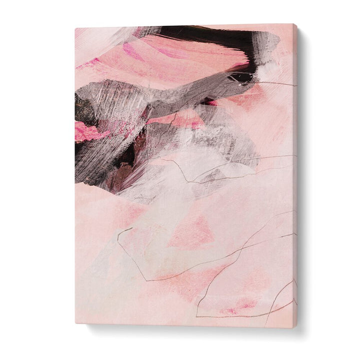 Stylish ABSTRACT LINES TOMB, ABSTRACT PAINTINGS in soft pinks, perfect for modern decor and creative spaces.