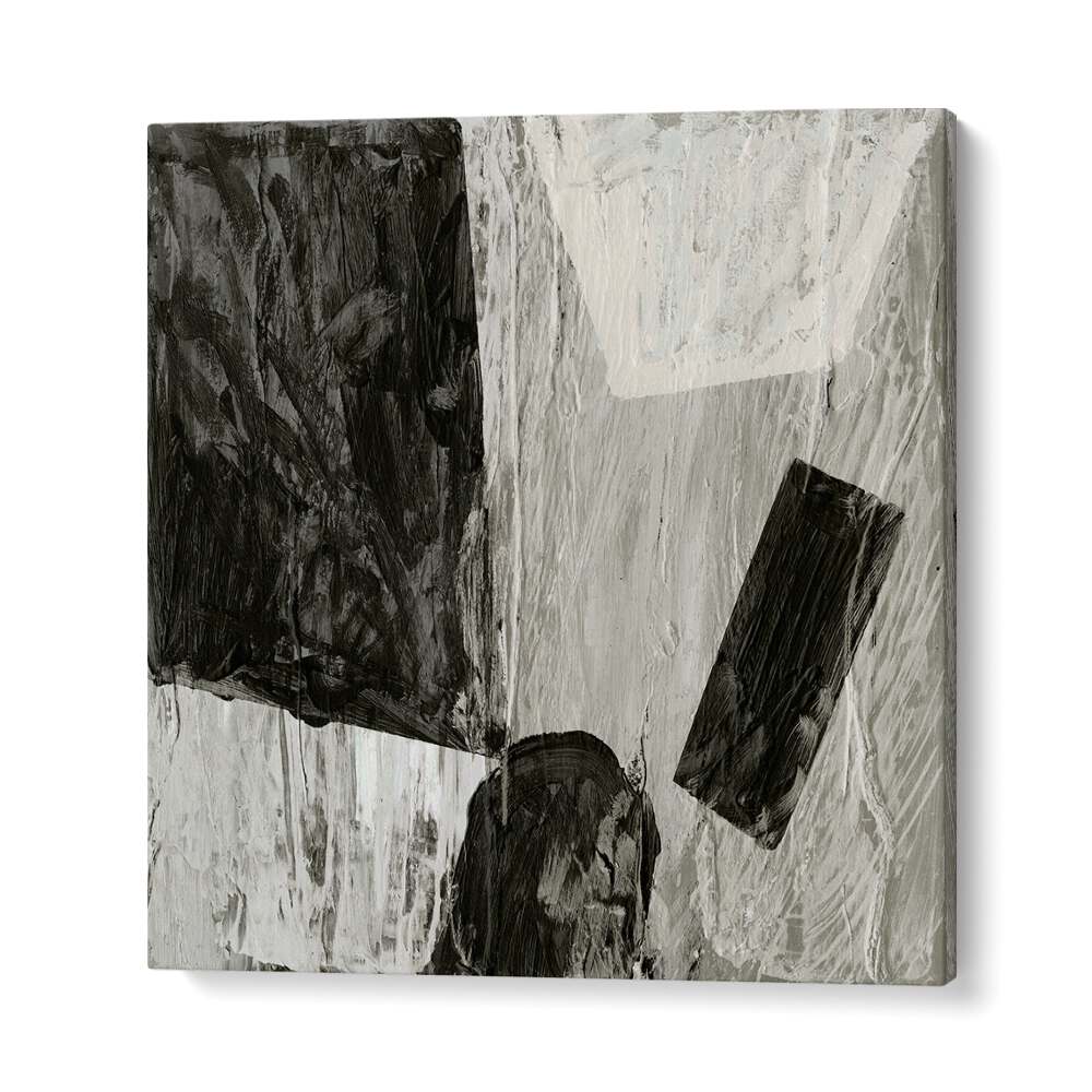 Bold, modern SWIVEL, ABSTRACT PAINTINGS featuring dynamic textures and monochrome tones for stylish decor.