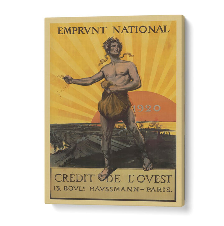 EMPRUNT NATIONALE , VINTAGE PAINTINGS