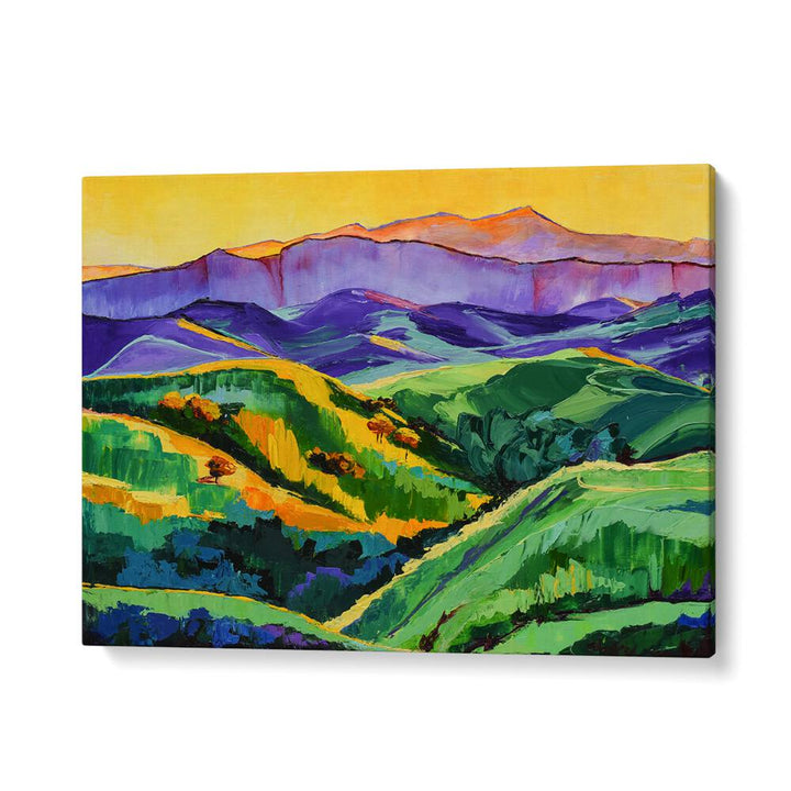 GREEN VALLEY , LANDSCAPE PAINTINGS