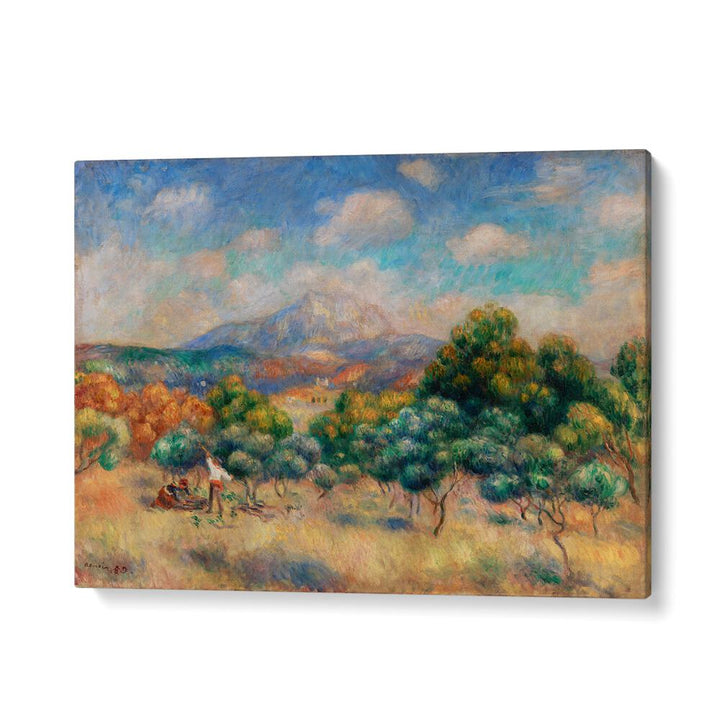 MOUNT OF SAINTE-VICTOIRE (1888–1889) , VINTAGE PAINTINGS