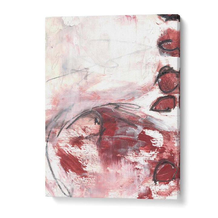 Bold BE BRAVE, ABSTRACT PAINTINGS with striking colors and dynamic shapes to inspire courage and confidence.