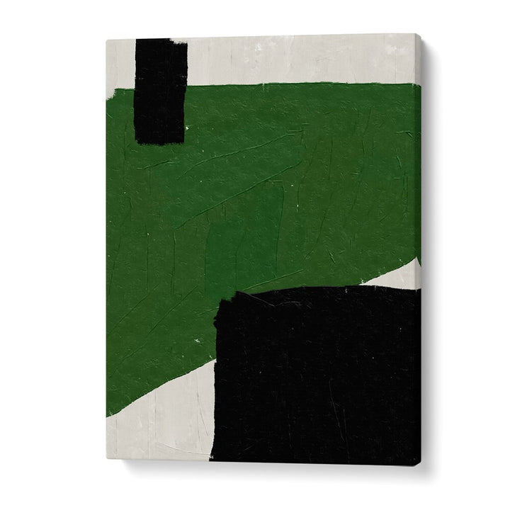 GREEN BEIGE BLACK OIL ABSTRACT PAINTING BY THE MIUUS STUDIO , ABSTRACT PAINTINGS, ABSTRACT ART PRINTS