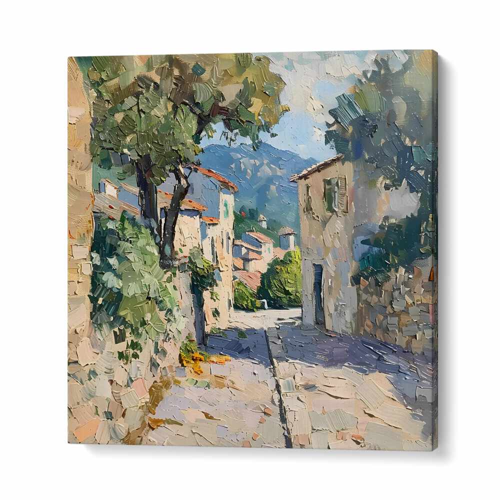 Explore the vibrant charm of summer with STREET IN MALLORCA IV, capturing Mediterranean beauty in every detail.