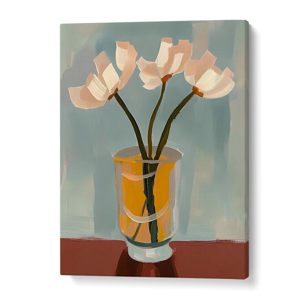 Stunning FLOWER IN A VASE I artwork, perfect for elevating your home decor with elegance and style.