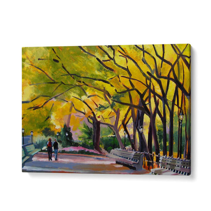 CENTRAL PARK AUTUMN , LANDSCAPE PAINTINGS